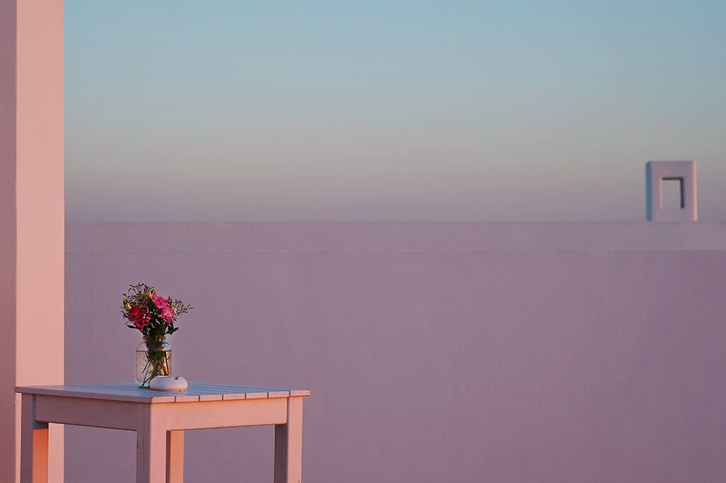 Destination wedding in island paros decoration detail