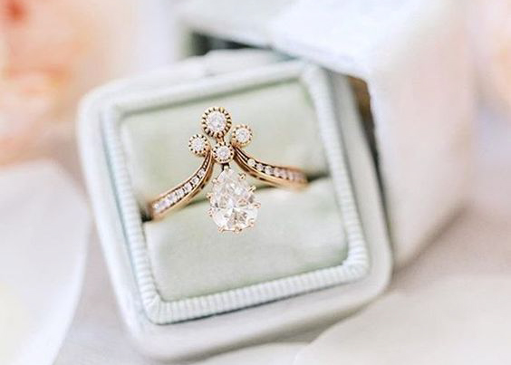 engagement ring vintage