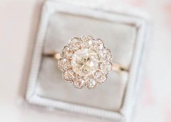 engagement ring vintage