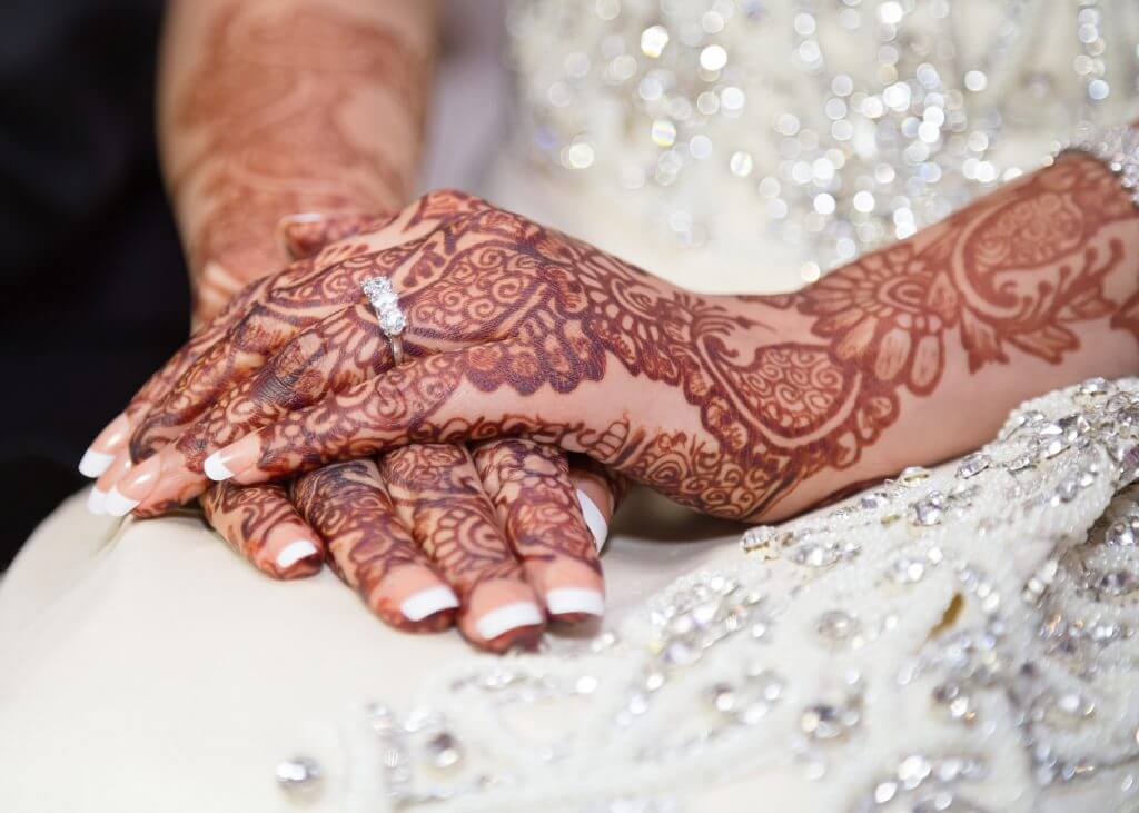 India wedding tradition Mehndi or mehendi