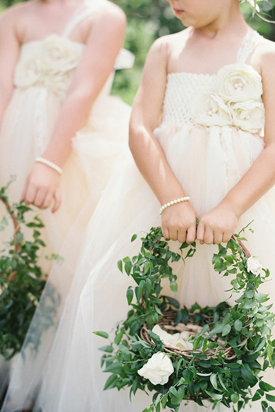 Make Happy Memories Greenery Flower Girl1