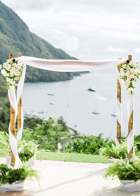 Make Happy Memories Arch Ideas Bamboo