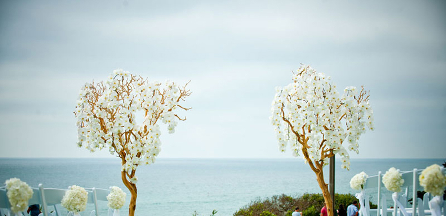 orchid wedding arch make happy memories
