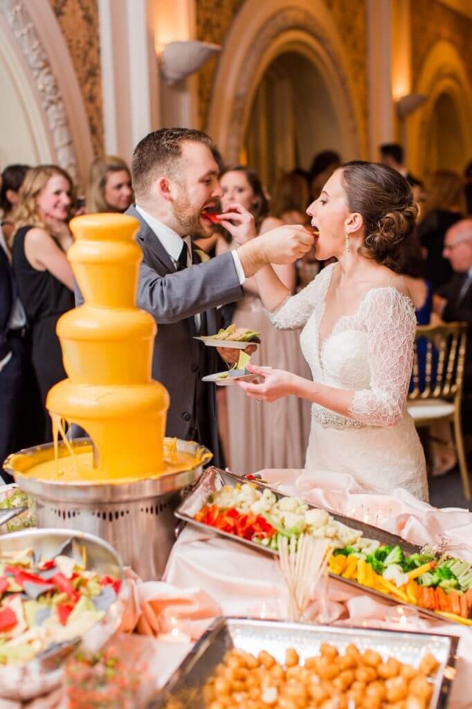 Make Happy Memories Wedding Corners Fondue